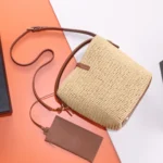 Saint Laurent LE 37 mini in raffia 2