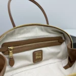 Miu Miu Leather Patchwork Beau Bag