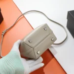 Saint Laurent LE 37 mini in shiny leather