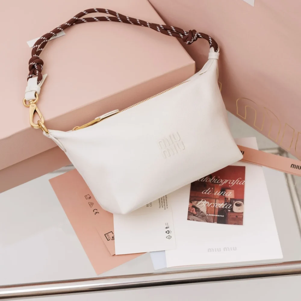 Miu Miu Gabardine Pouch