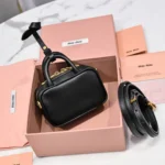 Miu Miu Beau Leather Micro Bag