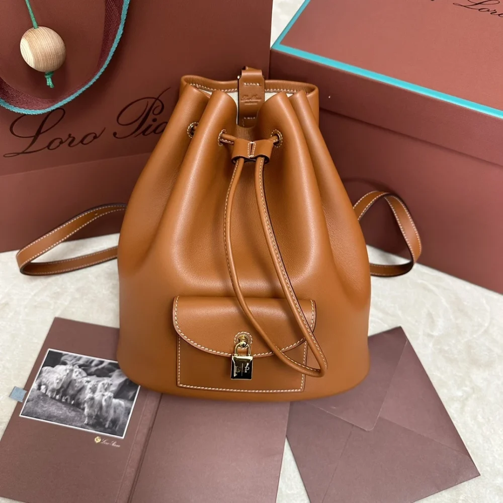 Loro Piana Extra Drawstring Backpack